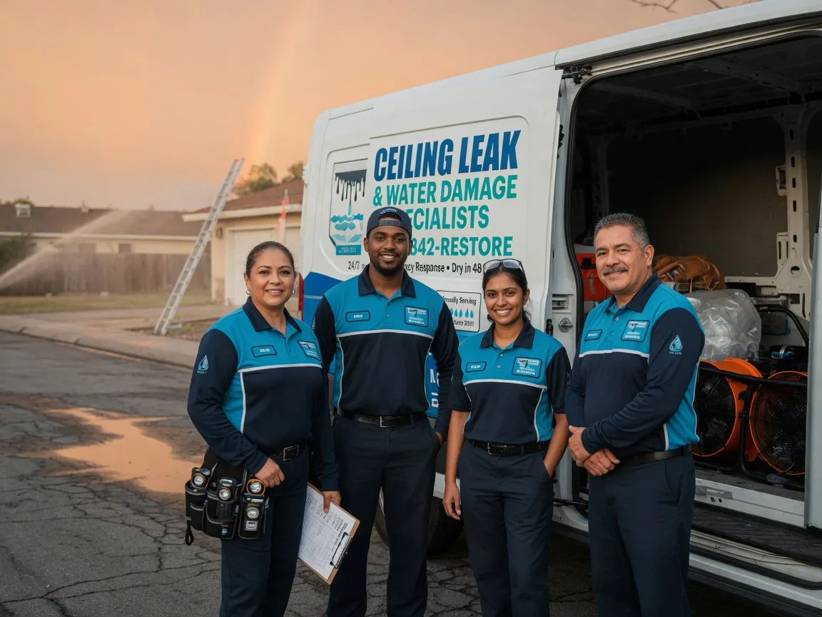 Ceiling Leak Cleanup company in Naytahwaush, MN